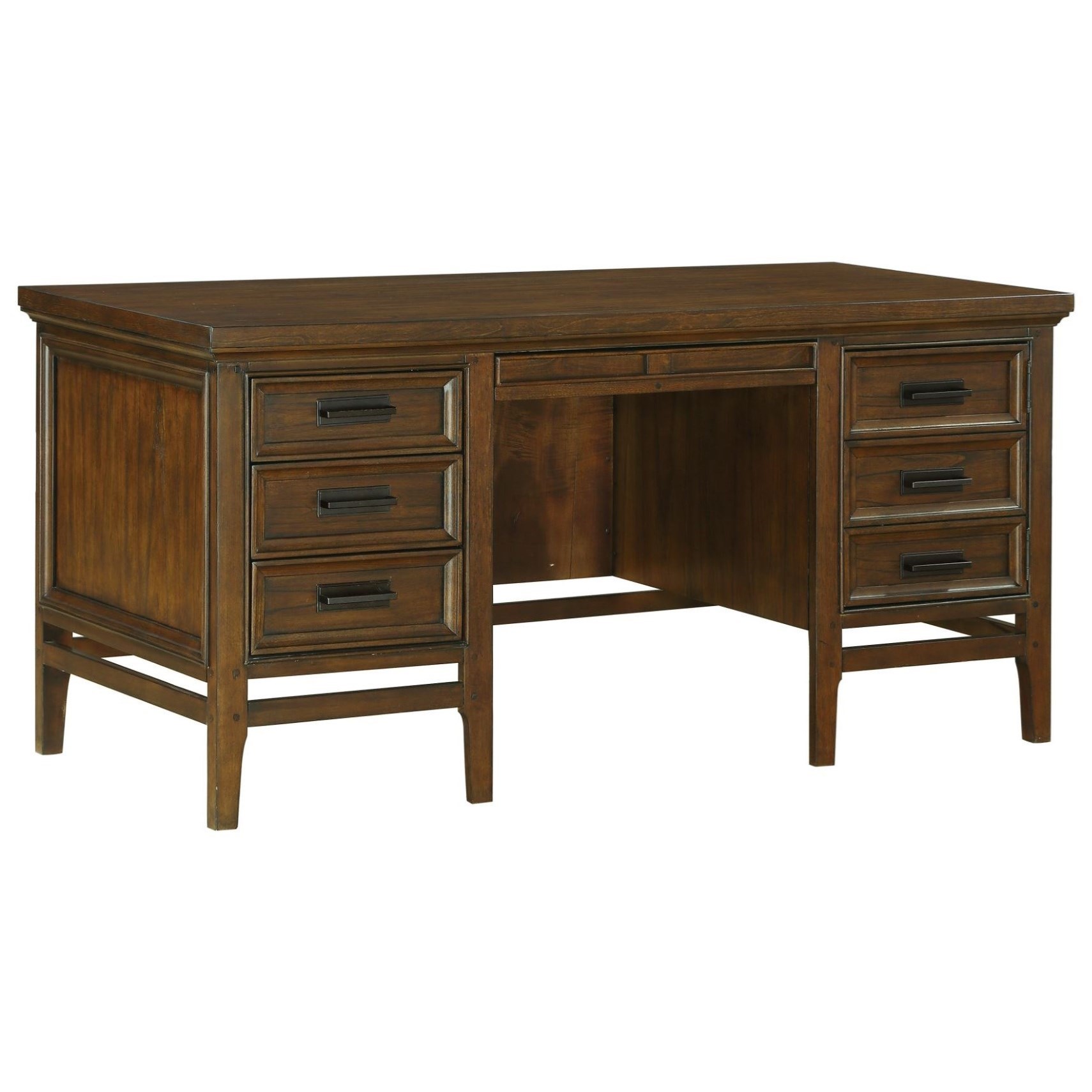 Transitional top executive desk